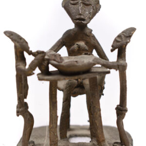 Goldweight figure - Bronze - Ashanti - Ghana