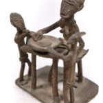Goldweight figure - Bronze - Ashanti - Ghana
