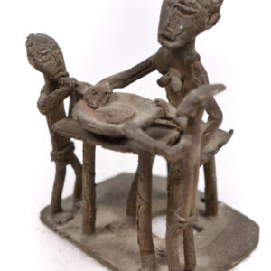 Goldweight figure - Bronze - Ashanti - Ghana