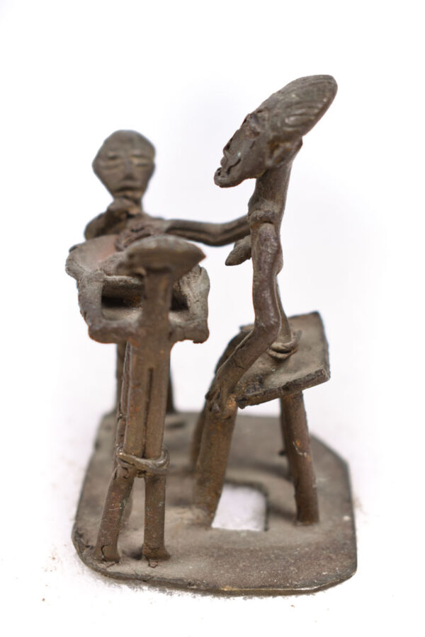 Goldweight figure - Bronze - Ashanti - Ghana