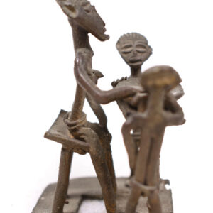 Goldweight figure - Bronze - Ashanti - Ghana