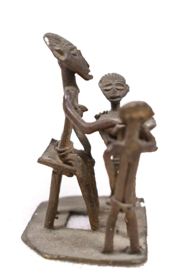 Goldweight figure - Bronze - Ashanti - Ghana