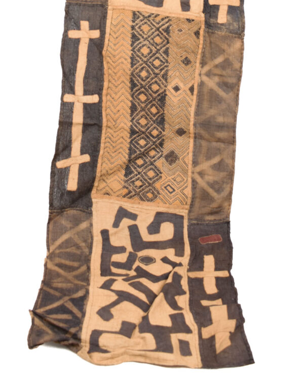 Textile - Cloth - Shoowa-Kuba - DR Congo 240 cm