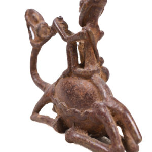 Camel rider figure - Bronze - Dogon - Mali