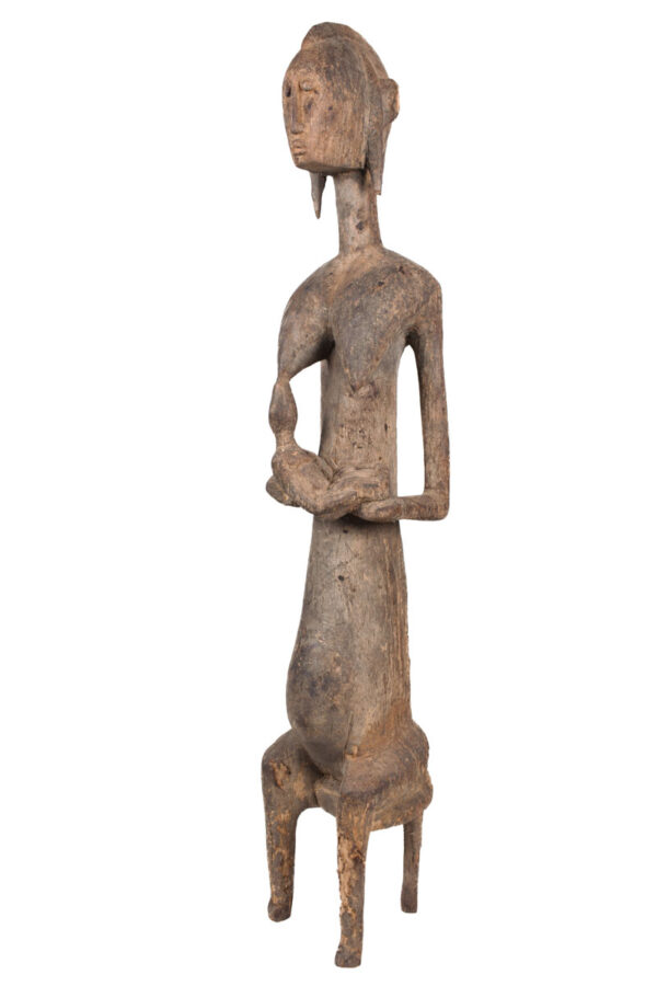 Maternity Figure - Wood - Bambara - Mali
