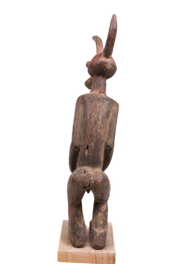 Ancestor figure - Wood - Chamba - Nigeria