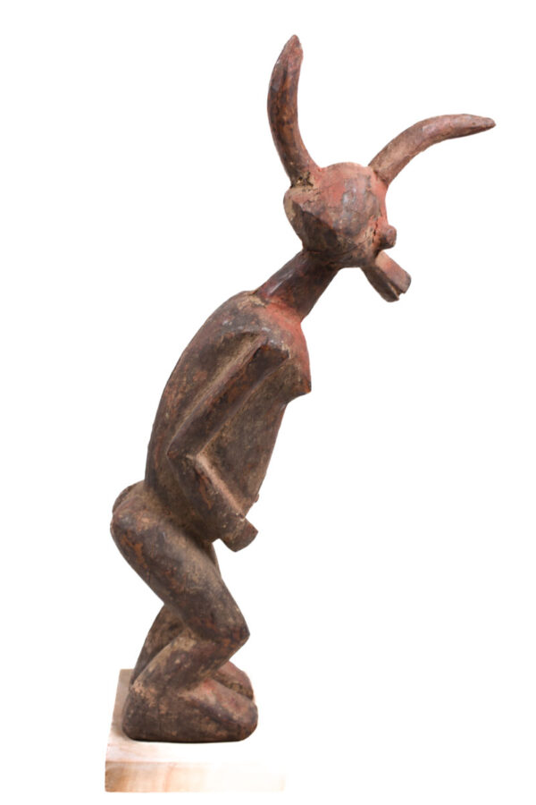 Ancestor figure - Wood - Chamba - Nigeria