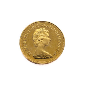 United Kingdom Sovereign 1980 Elizabeth II