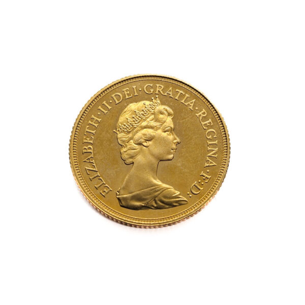 United Kingdom Sovereign 1980 Elizabeth II