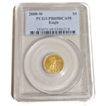 USA 5 Dollars 2008-W American eagle - 1/10 Oz.