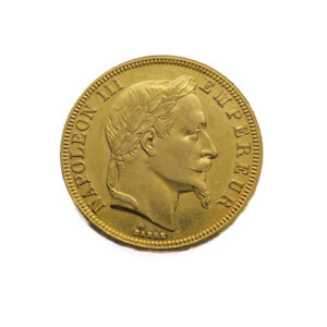 France 50 Francs 1863-BB Napoleon III
