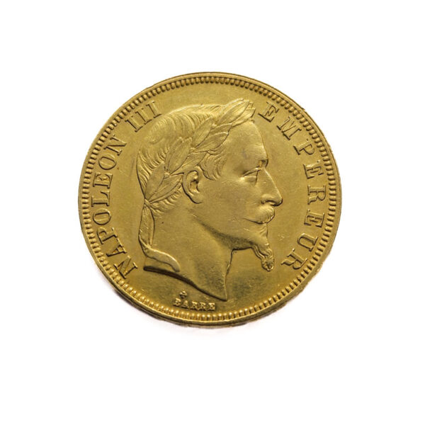 France 50 Francs 1863-BB Napoleon III