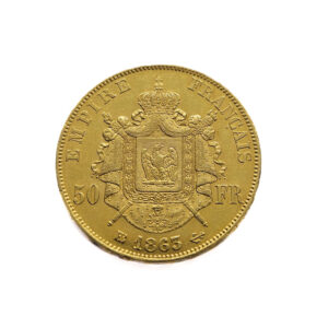 France 50 Francs 1863-BB Napoleon III