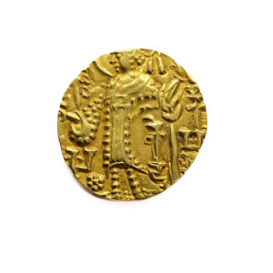 India, Kidarites AV Dinara AD 360-380 Kidara Kunshana - Taxila