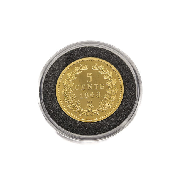 Nederland 5 Cents 1848 Willem II - Restrike