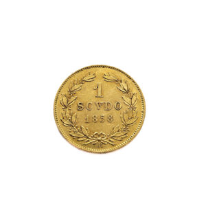 Vatican - Papal States 1 Scudo 1858-R Pius IX