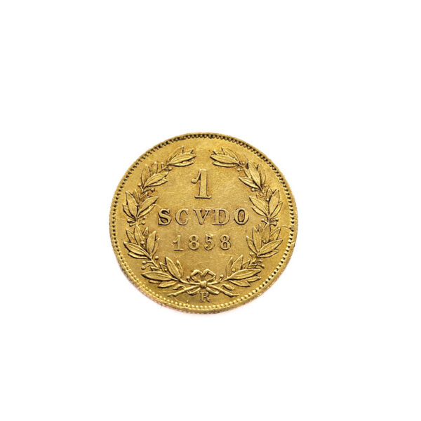 Vatican - Papal States 1 Scudo 1858-R Pius IX
