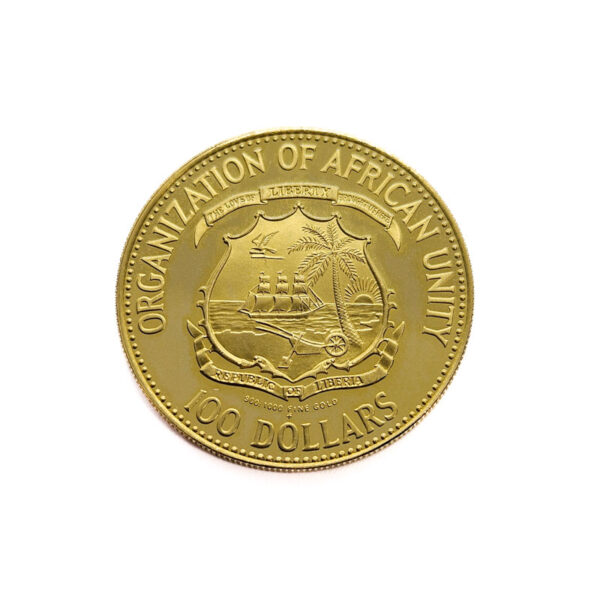 Liberia 100 Dollars 1979 Elephant