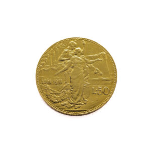 Italy 50 Lire 1911 Victor Emmanuel III