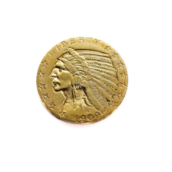 USA 5 Dollars 1909-D Indian Head