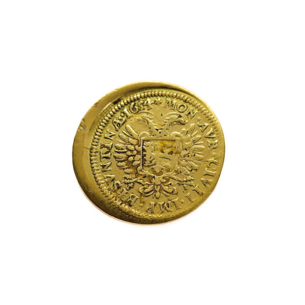France, Besançon 1/2 Pistole 1654 Charles V