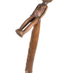 Power Stick / Scepter - Wood - Lobi - Burkina Faso - KF Schädler Certificate