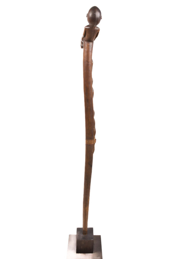 Power Stick / Scepter - Wood - Lobi - Burkina Faso - KF Schädler Certificate