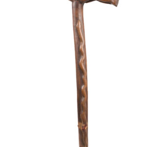 Power Stick / Scepter - Wood - Lobi - Burkina Faso - KF Schädler Certificate