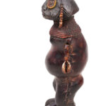 Fertility Doll - Terracotta, Beads, Leather - Chiki chiki - Cameroon