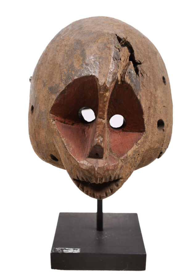 Mask - Wood - Jukun / Jompre - Nigeria - Schädler certificate