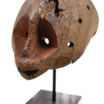 Mask - Wood - Jukun / Jompre - Nigeria - Schädler certificate