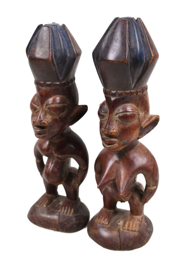 Ibeji Twins - Wood - Yoruba - Nigeria