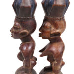 Ibeji Twins - Wood - Yoruba - Nigeria