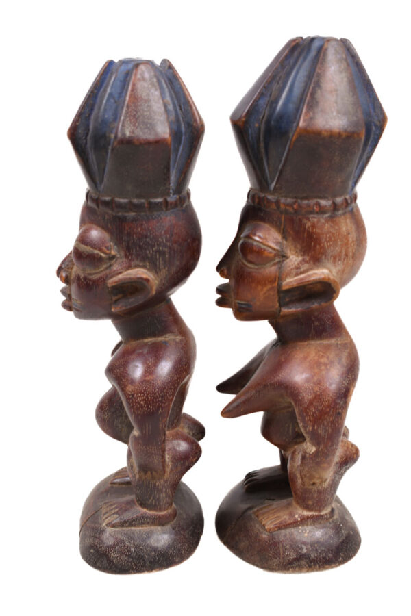 Ibeji Twins - Wood - Yoruba - Nigeria