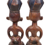 Ibeji Twins - Wood - Yoruba - Nigeria