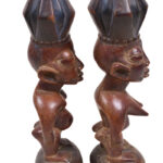 Ibeji Twins - Wood - Yoruba - Nigeria