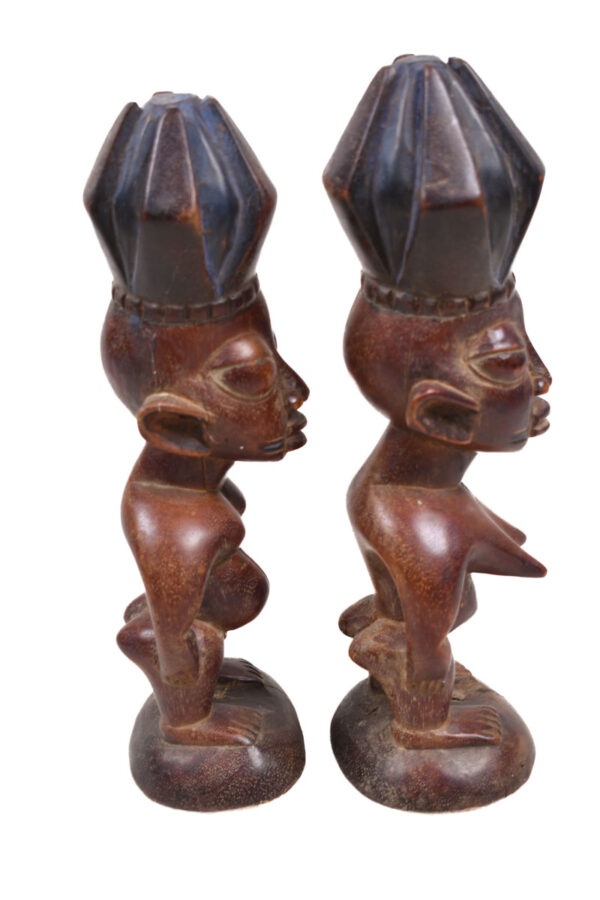 Ibeji Twins - Wood - Yoruba - Nigeria
