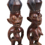 Ibeji Twins - Wood - Yoruba - Nigeria
