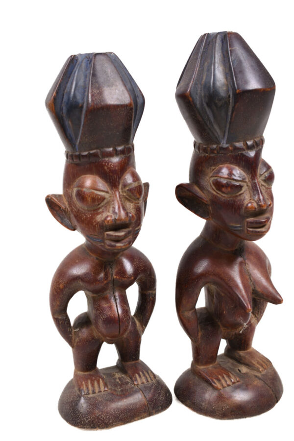 Ibeji Twins - Wood - Yoruba - Nigeria