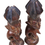 Ibeji Twins - Wood - Yoruba - Nigeria