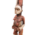 Ancestor Figure - Wood - Urhubo - Nigeria