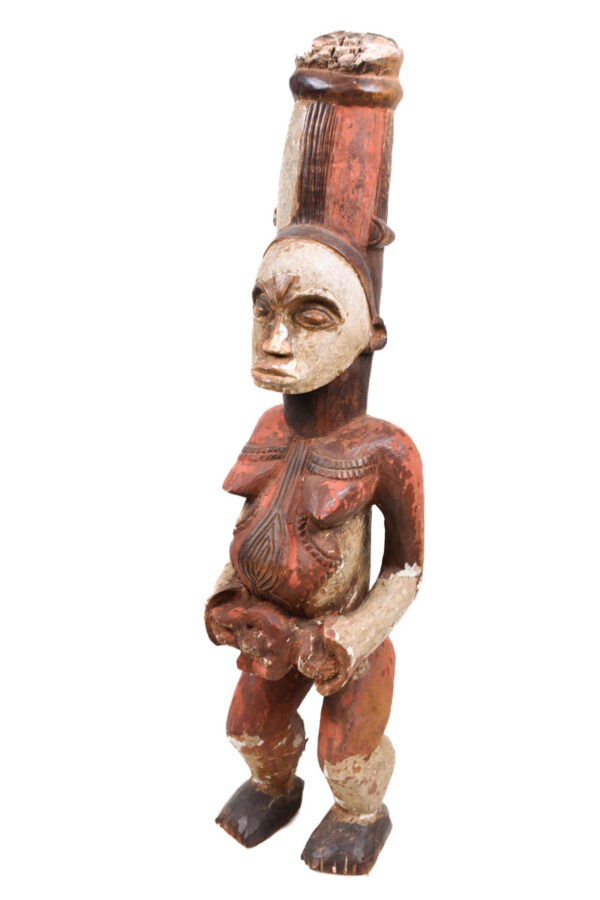 Ancestor Figure - Wood - Urhubo - Nigeria