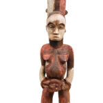 Ancestor Figure - Wood - Urhubo - Nigeria