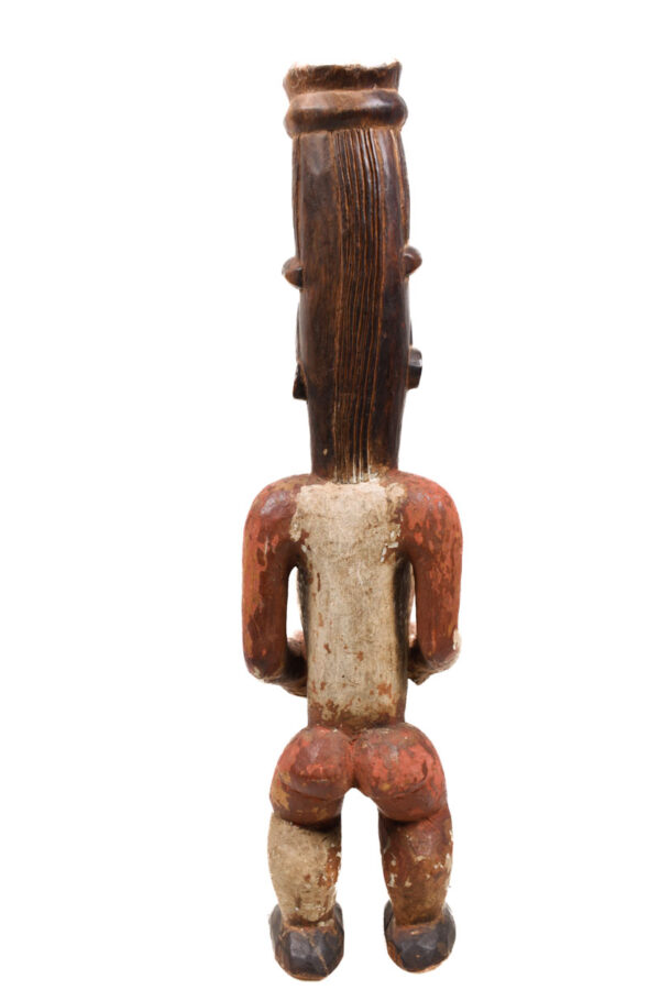 Ancestor Figure - Wood - Urhubo - Nigeria