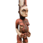 Ancestor Figure - Wood - Urhubo - Nigeria