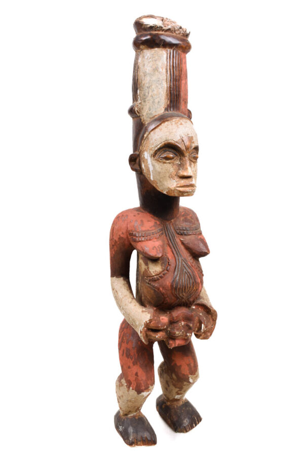 Ancestor Figure - Wood - Urhubo - Nigeria