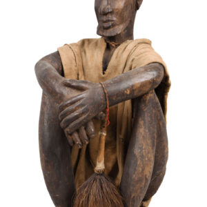 Seated Figure - Wood - West Africa