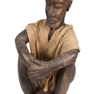 Seated Figure - Wood - West Africa