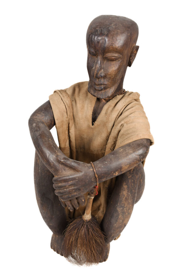 Seated Figure - Wood - West Africa