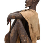 Seated Figure - Wood - West Africa
